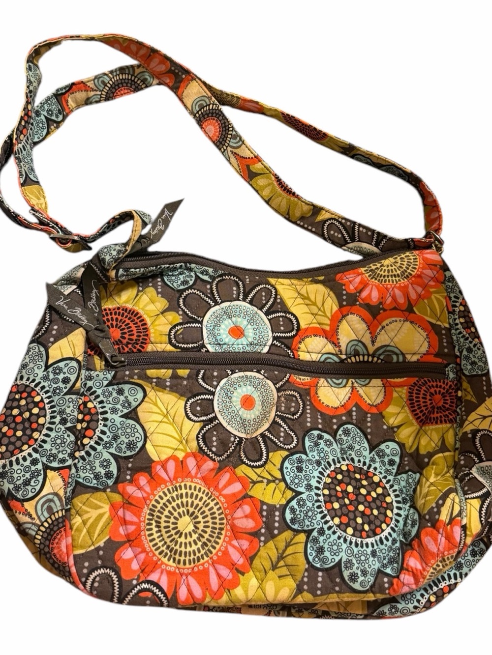 Vera Bradley Y2K PucciQuilted Floral Shoulder Bag Coin Purse